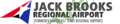 Logo Jack Brooks Regional Airport