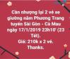 Ảnh Nhượng vé xe 23 Tết tuyến Sài Gòn - Cà Mau