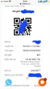 Ảnh Vé xe Phương Trang SG-Cà Mau