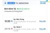 Ảnh Vé xe Nha Trang -> Sài Gòn