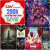 Ảnh Combo 2 vé 2d vip 1 bắp lớn 2 nước lớn tại các CGV gần quận 1