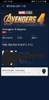 Ảnh Pass lại 6 vé xem Avengers: End Game rạp Beta Nha Trang chủ nhật 28/04/2019
