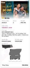 Ảnh Pass 2 vé BỐ GIÀ suất 21h00 thứ 6 12/03/2021 CGV Crescent Mall Q7