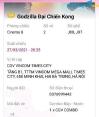 Ảnh Vé xem phim Kong vs Godzilla