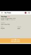 Ảnh 2 vé 4DX The Nun 7/9 (ngày công chiếu )