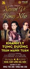Ảnh Muốn mua vé Liveshow Khánh Ly -Người về bỗng nhớ 4-5/5/2019
