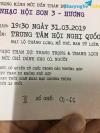 Ảnh VE đại nhạc hội son 3 hàng Q tầng 2