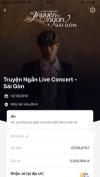 Ảnh Cần pass lại cặp vé An liền nhau - Concert Truyện Ngắn HAT ngày 12/10 tại SG