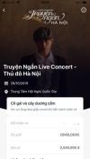 Ảnh Vé Truyện Ngắn Concert Hà Anh Tuấn Hà Nội 26/10