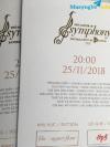 Ảnh BÁN VÉ THE MASTER OF SYMPHONY 2018.