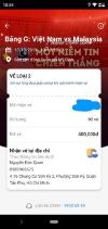 Ảnh Vé bóng đá trận Việt nam và Malaysia