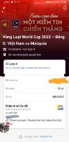 Ảnh Vé Bóng Đá Việt Nam vs Malaysia