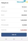 Ảnh 2 cặp Vé loại 2 mệnh giá 400k giá 4tr