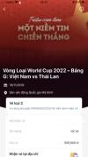 Ảnh Vé loại 300 trận Thái