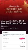 Ảnh Bán vé trận UAE và Thái