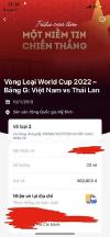 Ảnh BÁN cặp vé Việt Nam - UAE và VN - Thái Lan tại Mỹ Đình
