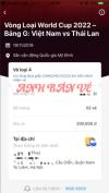 Ảnh Còn duy nhất 1 cặp mệnh giá 200 trận Việt Nam - Thái Lan