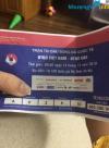 Ảnh Vé trận VN- UAE vị trí Vip- giá rẻ