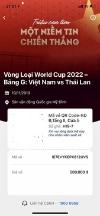 Ảnh bán vé qr trận thái lan