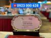Ảnh Kỷ niệm chương vinh danh gỗ đồng, biểu  trưng đồng,biểu trưng vinh danh