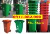 Ảnh Cung cấp thùng rác công cộng giá rẻ- thùng rác 120L 240L- lh 0911082000