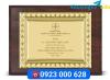 Ảnh Bảng kỷ niệm chương vinh danh, biểu trưng vinh danh gỗ đồng, bảng vinh danh gỗ đồng