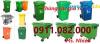 Ảnh Chuyên bán thùng rác 120 lít 240 lít, thùng rác văn phòng, thùng rác môi trường-lh 0911082000