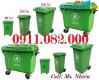 Ảnh Thùng rác 120L 240L 660L giá rẻ-thùng rác 2 ngăn giá sỉ tại cần thơ