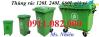 Ảnh Giảm giá thùng rác 240 lít giá rẻ tại vĩnh long- thùng rác mới 100%- lh 0911082000
