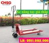 Ảnh Cung cấp xe nâng tay thấp 3 tấn giá rẻ tại sóc trăng- xe nâng tay bánh PU- lh 0911082000