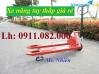 Ảnh Xe nâng tay thấp 3 tấn giá rẻ tại bạc liêu- xe nâng tay càng rộng dài 1220mm- lh 0911082000