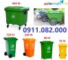 Ảnh Thùng rác 120 lít giá sỉ- hạ giá thùng rác 120 lít tại đồng tháp -lh 0911082000