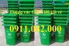 Ảnh Giá rẻ thùng rác 240 lít tại hậu giang- Thùng rác 120 lít nắp kín có bánh xe- lh 0911082000