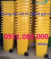 Ảnh Công ty thùng rác nhựa giá rẻ tại hậu giang, thùng rác 120 lít 240 lít 660 lít. lh 0911082000