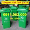 Ảnh Chuyên sỉ lẻ thùng rác giá rẻ số lượng, thùng rác 120 lít, 240 lít, 660 lít- lh 0911082000