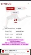 Ảnh Thẻ tập gym citypassport 13 tháng.