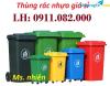 Ảnh Phân phối thùng rác giá rẻ- thùng rác 120L 240L, thùng rác nắp kín- lh 0911082000