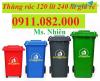 Ảnh Cần thanh lý thùng rác giá sỉ- hạ giá thùng rác 120l 240l 660l giá rẻ tại hậu giang- lh 0911082000