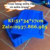 Ảnh Khay nhựa đặc bảo hành chất lượng- thùng B4 có nắp, thung nhua dac, thùng nhựa sóng nhựa bít
