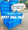 Ảnh Thùng b4 giao hàng toàn quốc, thùng nhựa đặc, sóng nhựa bít, khay cơ khí, thùng nhựa