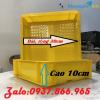 Ảnh Thùng nhựa đặc cao 10, khay đựng ốc vít, khay đựng đồ kim khí, khay dùng trong xưởng cơ khí