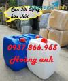 Ảnh Can loại dày đựng  hóa chất, can nhựa đựng dung dịch lỏng, can nhựa công nghiêp, CAN NHỰA