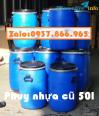 Ảnh Đơn vị bán sỉ thùng phuy cũ tại hà nội, phuy nhựa cũ độ mới 80%, phuy nhựa, phuy nhựa 160l