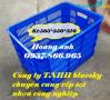 Ảnh Sọt nhựa dùng trong kho lạnh, sọt cao 31, sọt nhựa hở- sóng nhựa rỗng, sọt nhựa