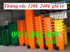 Ảnh Thùng rác 120 lít 240 lít 660 lít giá rẻ tại đồng nai- thùng rác nắp kín - lh 0911082000