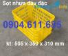 Ảnh Sóng nhựa hở đáy đặc, sóng nhựa rỗng đáy liền phẳng, sọt nhựa có đáy đặc