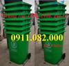 Ảnh Thùng rác nhựa giá sỉ lẻ- Cung cấp số lượng thùng rác 120l 240l 660l giá rẻ- lh 0911082000