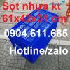 Ảnh Sóng nhựa hở đựng hàng cao 31 cm, sọt nhựa nguyên sinh, sọt nhựa hs004