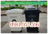 Ảnh Thùng rác nắp kín 60L, thùng rác nhựa HDPE nguyên sinh