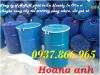 Ảnh Mua phuy sắt cũ, phuy sắt đựng thực phẩm, phuy sắt nắp mở, phuy sắt có 2 nắp nhỏ